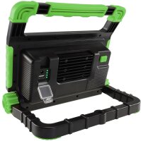 LED Baustrahler mit Akku "BSA-50" - 50W, 4200lm, 4500K / neutralwei&szlig;