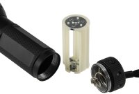 LED-Taschenlampe mit 51 UV LEDs - Schwarzlicht, &Oslash;xL 55x145mm