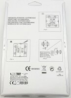 Mechanischer Zweiklang-Gong "RMG 2" - Doppelklang, 8V AC, 75dB, 116x116x48mm
