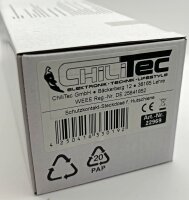 Schutzkontakt-Steckdose f&uuml;r Hutschiene - mit LED, 230V, 16A, VDE
