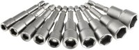 Bitsatz Steckschl&uuml;ssel MAGNETIC 10-tlg. - 6, 7, 8, 9, 10, 11, 12, 13, 14, 15mm