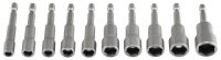 Bitsatz Steckschl&uuml;ssel MAGNETIC 10-tlg. - 6, 7, 8, 9, 10, 11, 12, 13, 14, 15mm