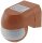 Aufputz Bewegungsmelder "CBM-Slim" 180&deg; - LED geeignet, IP44, 1-800W, ziegelrot