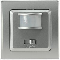 DELPHI Bewegungsmelder 160&deg;, silber - LED geeignet,...