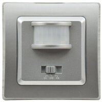 DELPHI Bewegungsmelder 160&deg;, silber - LED geeignet,...