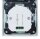 DELPHI Bewegungsmelder 160&deg;, silber - LED geeignet, 250V~, Unterputz, 2-Draht