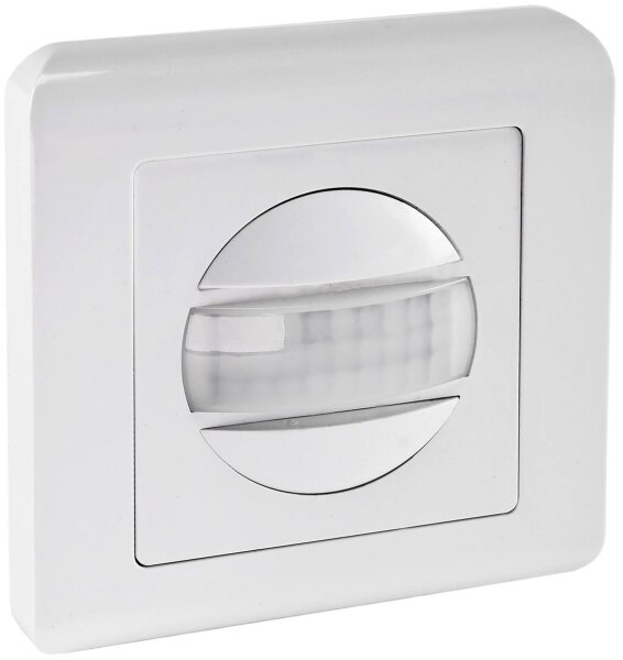 Unterputz PIR-Bewegungsmelder 160&deg; Pro - LED geeignet, 2-Draht Technik, wei&szlig;