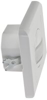 Unterputz PIR-Bewegungsmelder 160&deg; Pro - LED geeignet, 2-Draht Technik, wei&szlig;