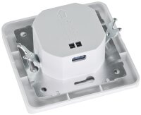 Unterputz PIR-Bewegungsmelder 160&deg; Pro - LED geeignet, 2-Draht Technik, wei&szlig;