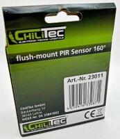 Unterputz PIR-Bewegungsmelder 160&deg; Pro - LED geeignet, 2-Draht Technik, wei&szlig;