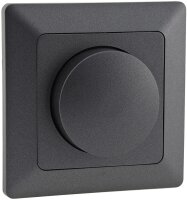 MILOS Dimmer f&uuml;r LED Lampen, Anthrazit - 250V~/...