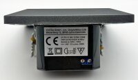 MILOS LED-Einbauleuchte "COB" Anthrazit - 80x80mm, 3000k, warmwei&szlig;, 55Lumen