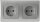 DELPHI Set 2 Steckdosen + 2-fach Rahmen - 250V~/ 16A, Steckanschluss, silber
