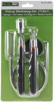 Pick up Teleskop-Tool Set  "CT-3-in-1" - Spiegel, LED mit Magnet,flexibel Greifer