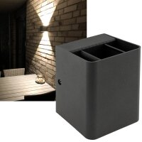 LED Wandleuchte "Fachada" - IP54, 2x3,5W,...