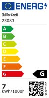 LED Wandleuchte "Fachada" - IP54, 2x3,5W, 3000K, warmwei&szlig;