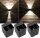 LED Wandleuchte "Fachada" - IP54, 2x3,5W, 3000K, warmwei&szlig;