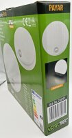LED Wandleuchte "PAYAR" IP54, 4000K - 15W, 1570lm, 140&deg; Bewegungsmelder