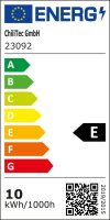 LED Wandleuchte "NIAS" IP54, 3000K - 10W, 980lm, 140&deg; Bewegungsmelder