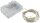 LED Batterie-Lichterkette "SilverWire80" - 80 micro LEDs, 8m, warmwei&szlig;, IP44