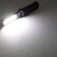 LED Akku-Arbeitsleuchte "FlapLED 500" - LiIon Akku, Magnethalter, 5W, 400lm,IP44