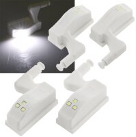 LED Schrankleuchte, 4er-Set - Batteriebetrieb,...