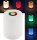 LED Akku-Tischleuchte mit Touch-Funktion - H&ouml;he 113mm, Warmwei&szlig; + RGB