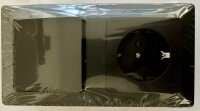 MILOS Set Steckdose + Schalter + Rahmen - 250V~/ 16A,...