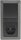 MILOS Set Steckdose + Schalter + Rahmen - 250V~/ 16A, Steckanschluss, Anthrazit
