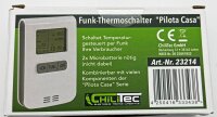 Funksender Thermostat  "Pilota Casa" - Tages- / Wochenschaltung, 8 Programme