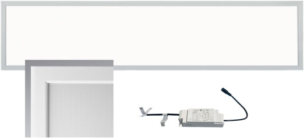 LED Licht-Panel "CTP-120 Office" neutral - 30x120cm, 4000K, 40W, 3850lm, UGR16