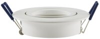 Einbaustrahler "CTE-84R WS" Rund &Oslash;84mm - Einbau &Oslash;68mm, neigbar, Clip Ring