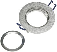 Einbaustrahler "CTE-84R"  Rund &Oslash;84mm - Einbau &Oslash;68mm, schwenkbar, Clip Ring