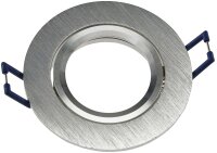 Einbaustrahler "CTE-84R"  Rund &Oslash;84mm - Einbau &Oslash;68mm, schwenkbar, Clip Ring