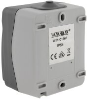 NUQUI Feuchtraum Wechsel-Schalter - IP54, Aufputz, 250V~/ 10A