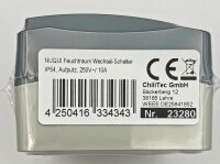 NUQUI Feuchtraum Wechsel-Schalter - IP54, Aufputz, 250V~/ 10A