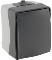 NUQUI Feuchtraum Taster - IP54, Aufputz, 250V~/ 10A