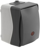NUQUI Feuchtraum Kontrollschalter - IP54, Aufputz, 250V~/...
