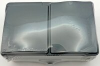 NUQUI Feuchtraum Schalter & Steckdose - IP54, Aufputz, 250V~/ 10A/16A Horizontal