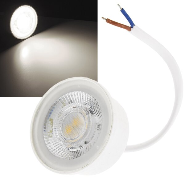 LED-Modul "Piatto N5" neutralwei&szlig; - 38&deg;, 4200K, 230V, 5W, 380lm, 50x24mm