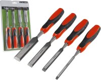 Stechbeitel Set, 4-teilig - CRV, 6, 12, 18, 24mm