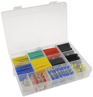L&ouml;tverbinder & Schrumpfschlauch Set - 360-teiliges Sortiment