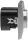 DELPHI Schutzkontakt-Steckdose, silber - 230V~/ 16A, Unterputz, USB-C / PD
