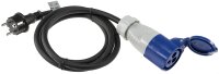CEE auf Schutzkontakt-Stecker 1,5m - 230V, Adapter...