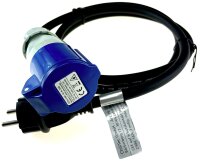 CEE auf Schutzkontakt-Stecker 1,5m - 230V, Adapter f&uuml;r Wohnwagen, Camping