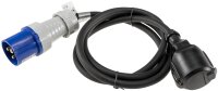 CEE auf Schutzkontakt-Kupplung 1,5m - 230V, Adapter...