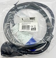 CEE auf Schutzkontakt-Kupplung 1,5m - 230V, Adapter f&uuml;r Wohnwagen, Camping