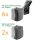NUQUI Feuchtraum Starter-Kit 8-teilig, - IP54, Aufputz, 250V~/ 16A