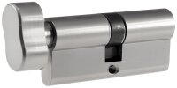 Schlie&szlig;zylinder 70mm (35+35mm) mit Knauf - Profil-Zylinder, 5 Sicherheits-Schl&uuml;ssel