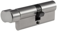 Schlie&szlig;zylinder 70mm (35+35mm) mit Knauf - Profil-Zylinder, 5 Sicherheits-Schl&uuml;ssel